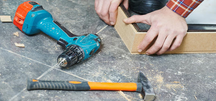 broken door frame repair Newman